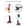 Electrastim - Gode Komodo Silicone Fusion
